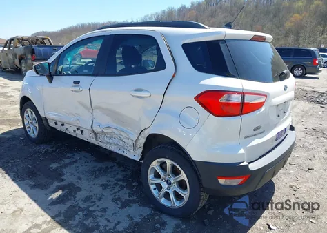 2020 Ford Ecosport Se z USA, uszkodzony, nr VIN MAJ6S3GL6LC335827